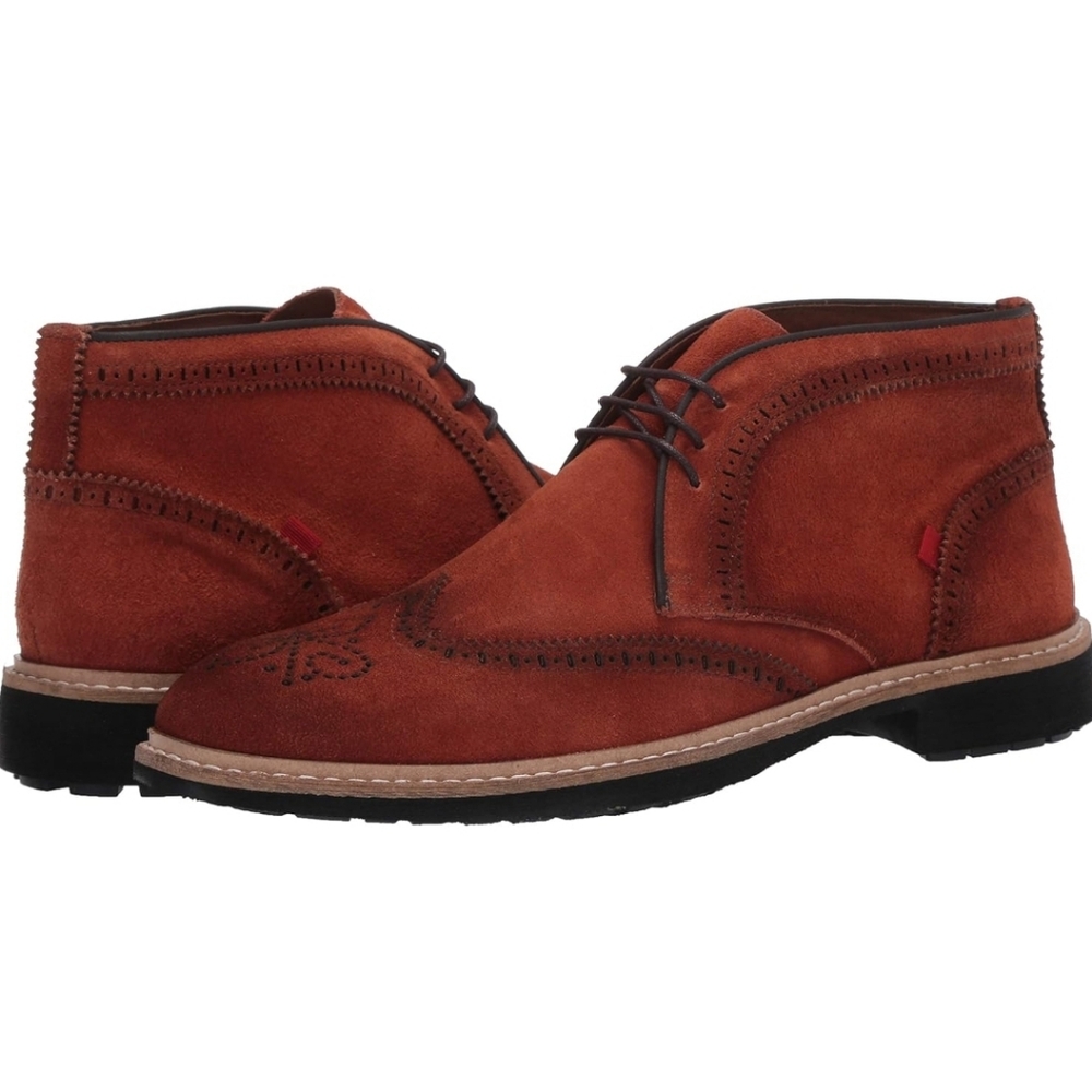 NEW Mens Mark Joseph New York Leather Ankle Boots Size 8.5